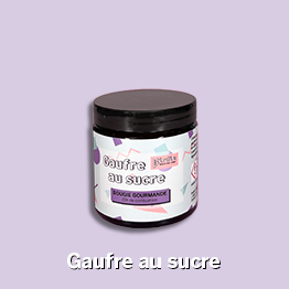 Bougie Gaufre au sucre | Gift